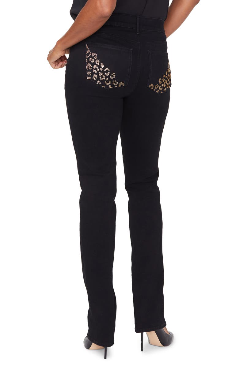 NYDJ Marilyn Catwalk Embellished Pocket Jeans, Alternate, color,