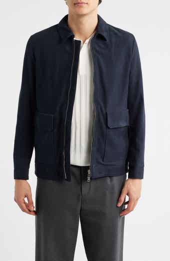 Suede Zip Jacket