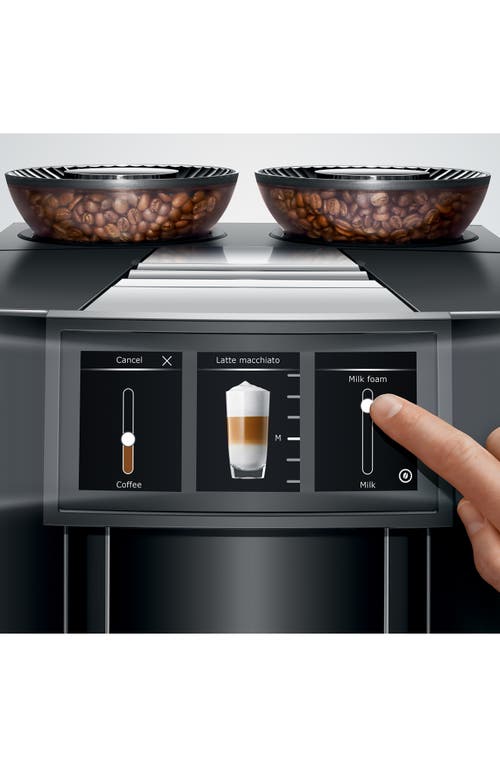 Jura Giga 10 Automatic Coffee Machine In Black