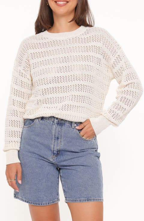 Flavia Open Stitch Sweater
