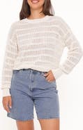 Petal & Pup Flavia Open Stitch Sweater
