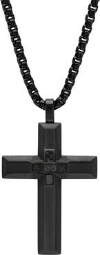 HMY JEWELRY Stainless Steel Cross Pendant Necklace