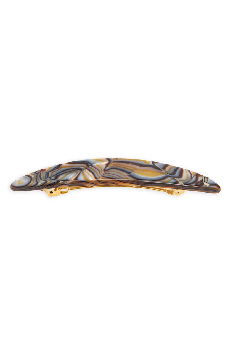 Alexandre de Paris Hair Barrette, Main, color, Onyx