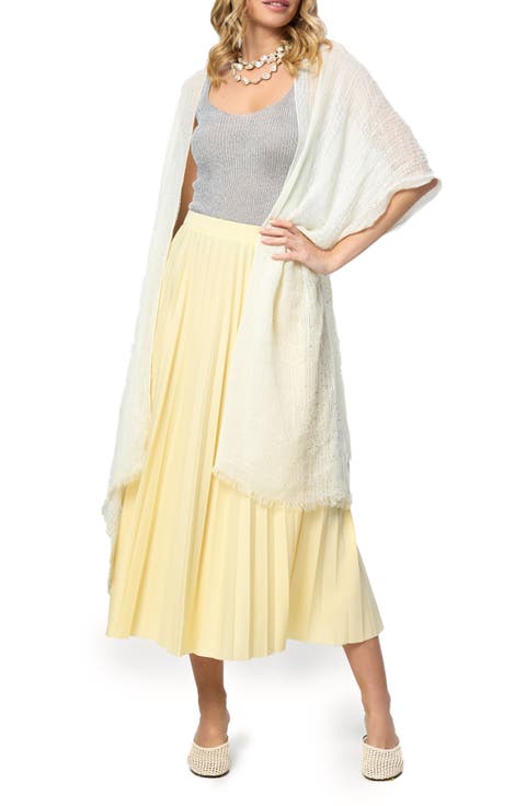 Shimmering Sequin Ruana