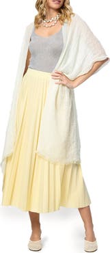 SAACHI Shimmering Sequin Ruana