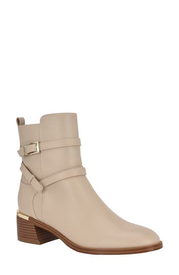 Calvin Klein Jansen Bootie In Brown