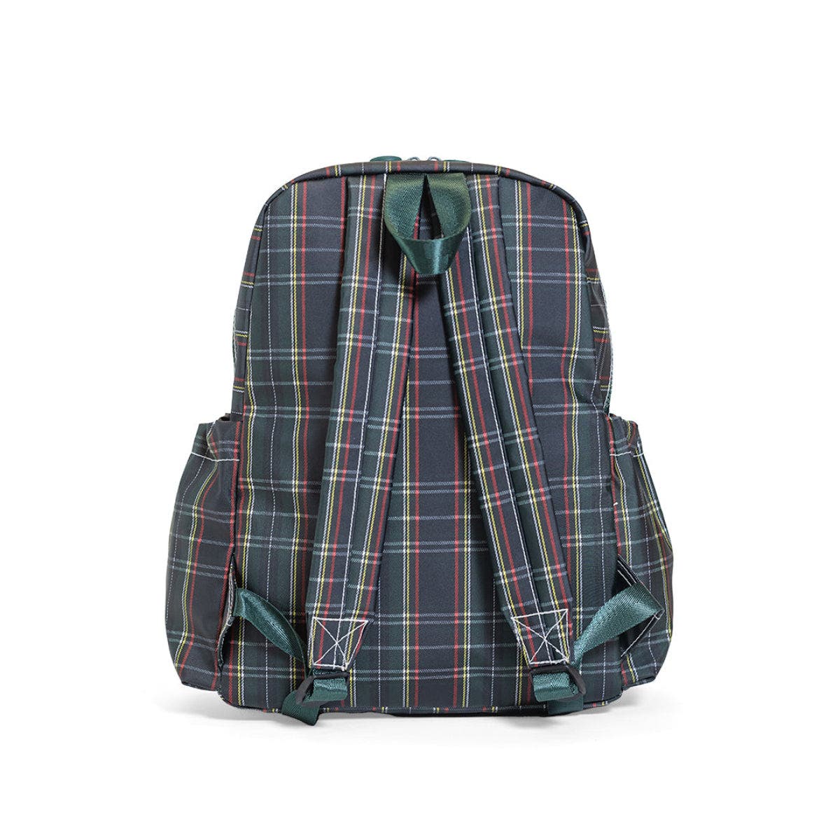 TRVL Design Cambridge Plaid Backpack, Alternate, color, Navy