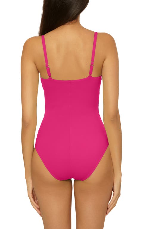 Soluna Sun Goddess One-piece Swimsuit In Pink