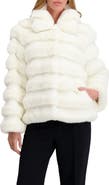 Lyla Grant Fur-Free Horizontal Chinchilla (Faux Fur) Jacket