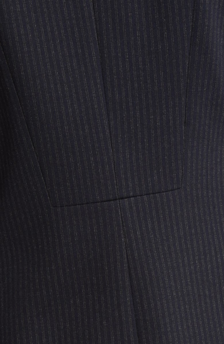 Theory Fairfield Stripe Riding Blazer, Alternate, color, Navy Multi
