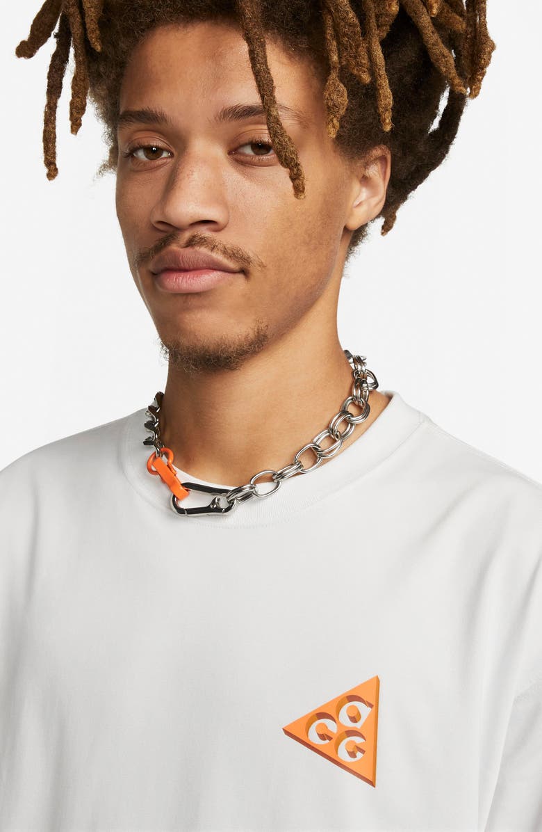 Nike Dri-FIT ACG Oversize Vortex Graphic T-Shirt, Alternate, color,