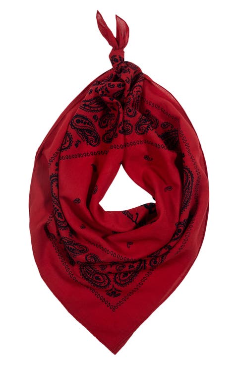 Signature Bandana Print Scarf