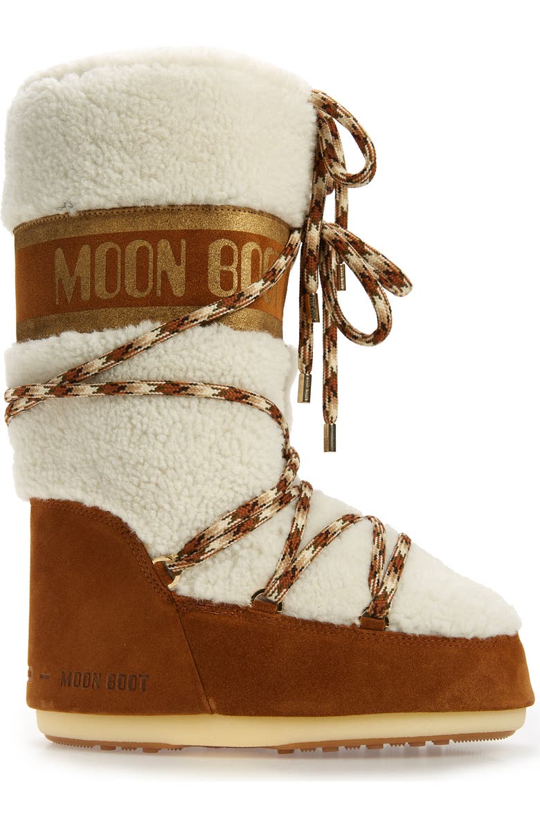 Moon Boot<sup>®</sup> Icon Genuine Shearling Boot, Alternate, color,