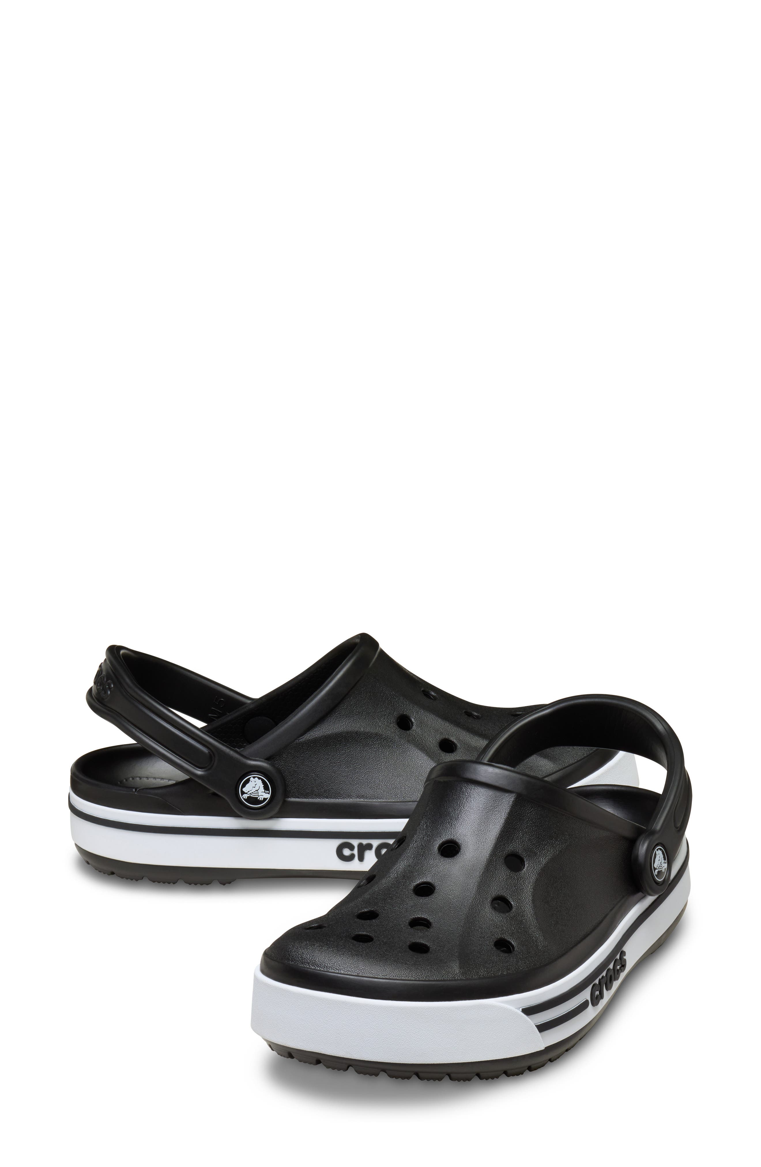CROCS Bayaband Sport Clog, Alternate, color, Black/ White