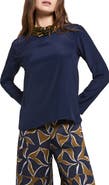 ottod'Ame Silk-Blend Blouse