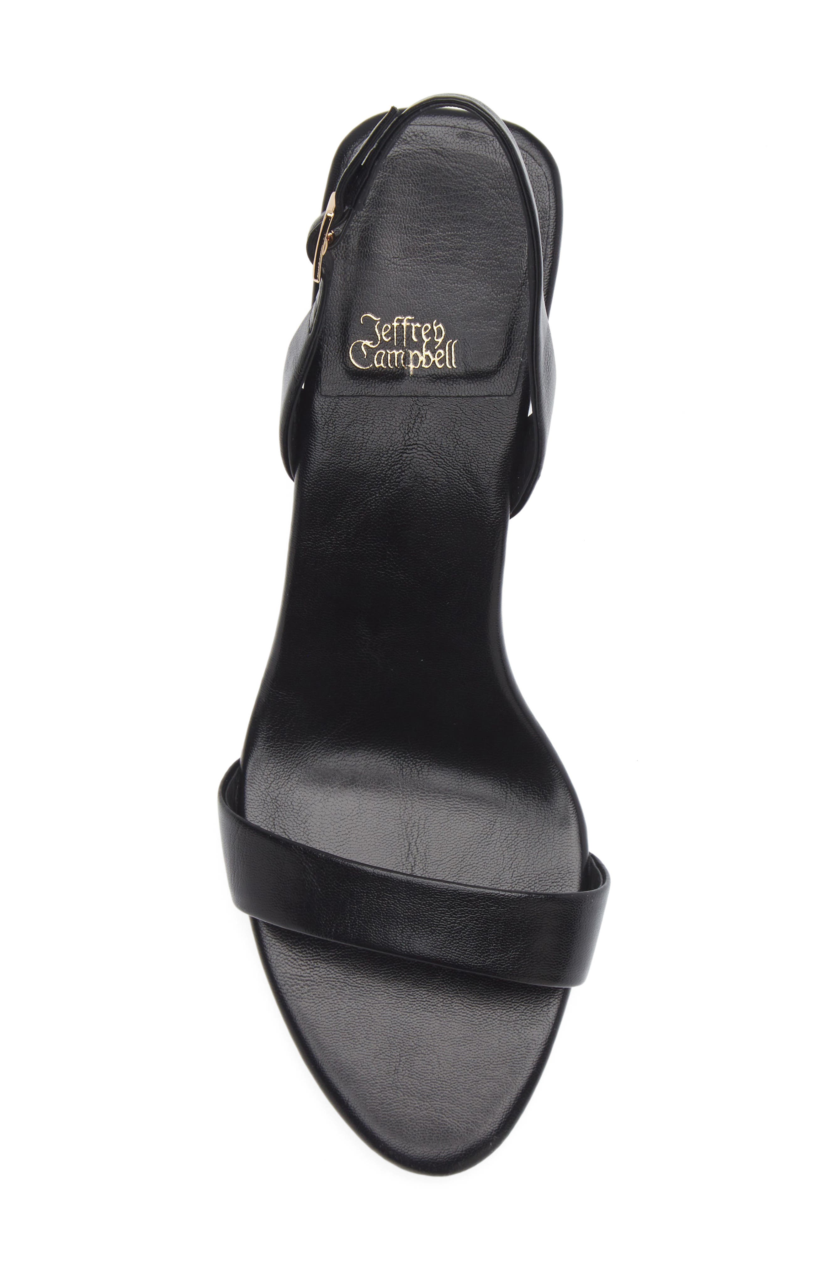 Jeffrey Campbell Augustine Slingback Sandal, Alternate, color, Black