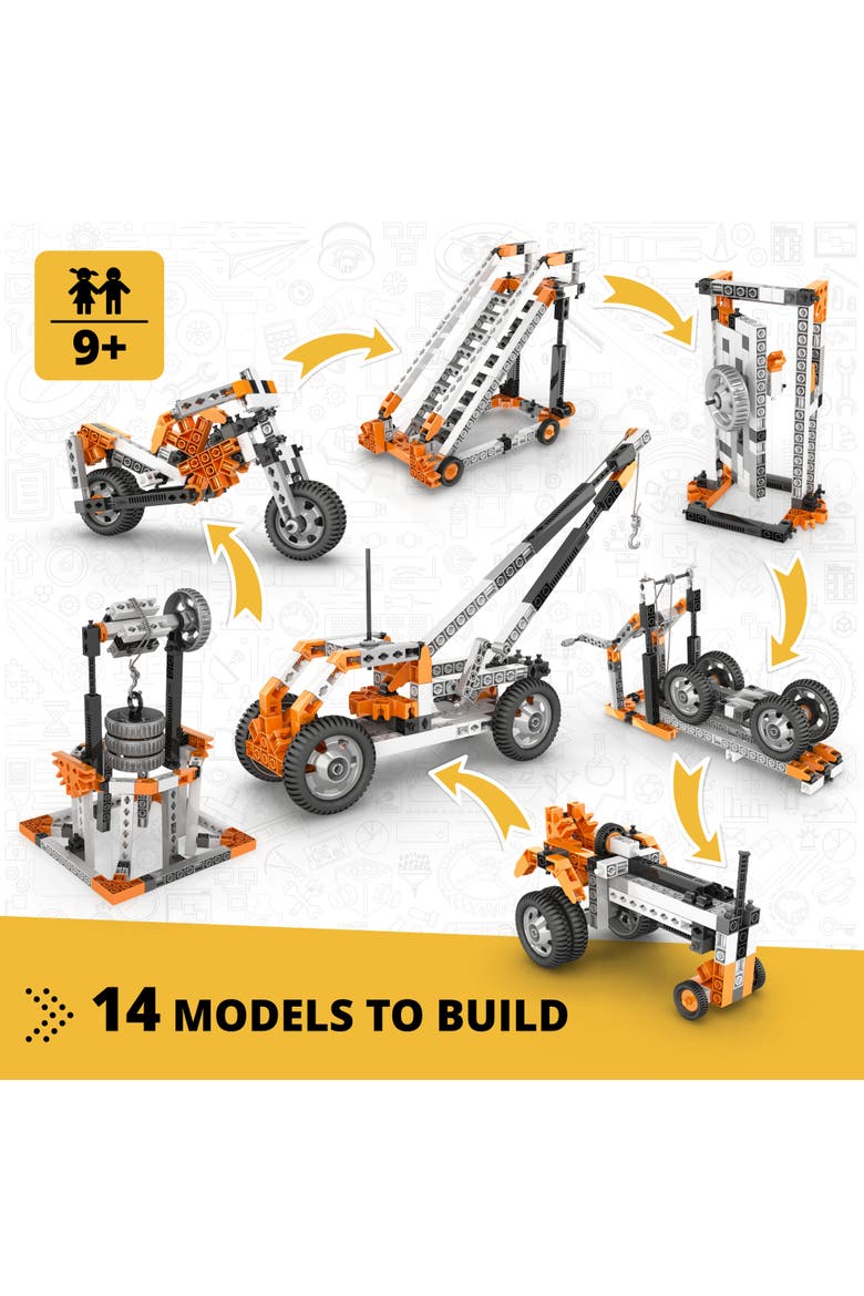 Mechanics, Model Toy Machine Building Set, Alternate, color, Multicolored