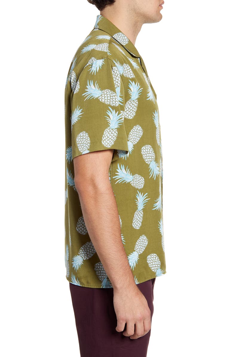 Bonobos Cabana Slim Fit Short Sleeve Button-Up Camp Shirt, Alternate, color,