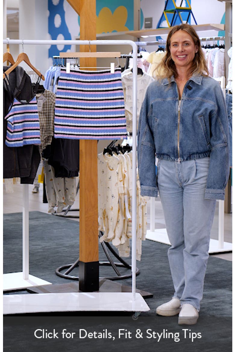 Bobby Stripe Skirt video