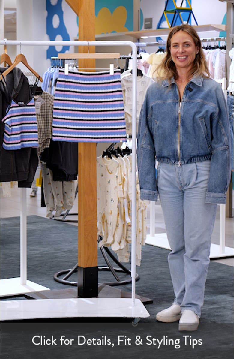 Bobby Stripe Skirt, sales video thumbnail