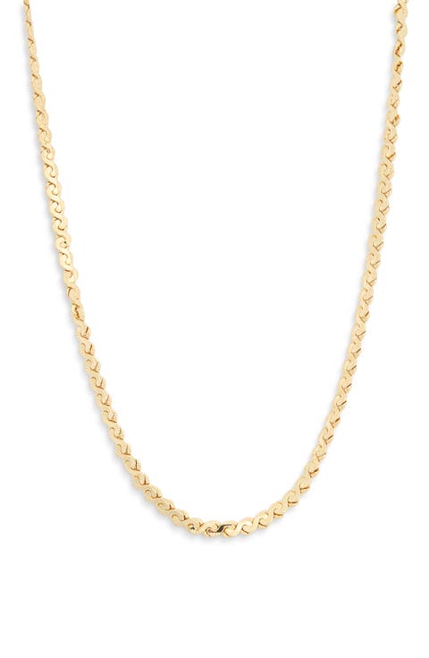 Figure 8 Woven Chain Necklace