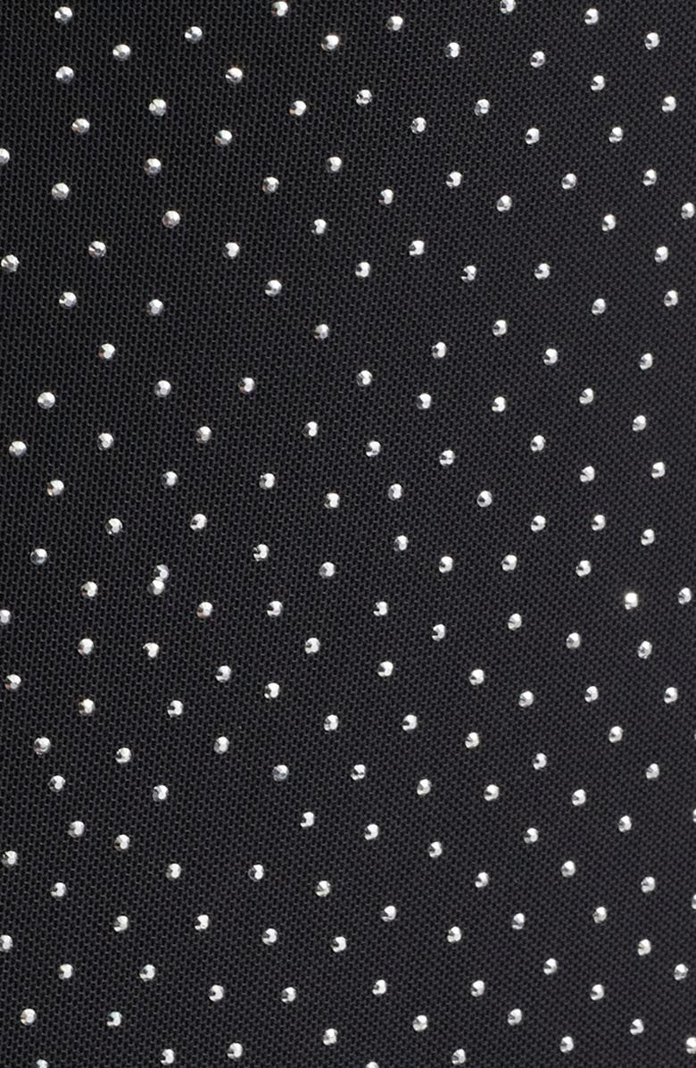 Rare London Diamante Asymmetric Gown, Alternate, color, Black