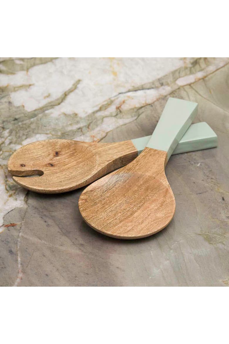 Madras Short Serving Set, Alternate, color, Sage