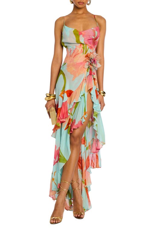 Retroféte Retrofête Samara Silk Chiffon Dress