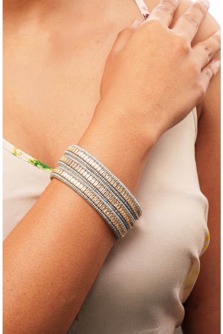 Alonsina Bracelet, Alternate, color, POWDER BLUE