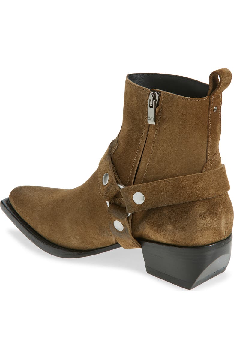 Golden Goose Debbie Harness Boot, Alternate, color, Kaki