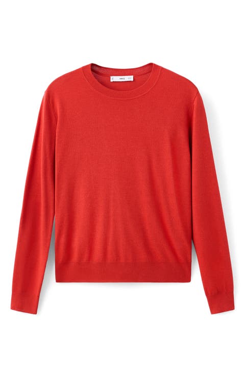 Fine Knit Crewneck Sweater (Regular & Plus)