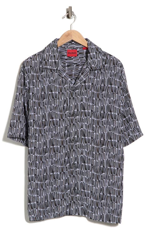 Espino Slim Fit Camp Shirt