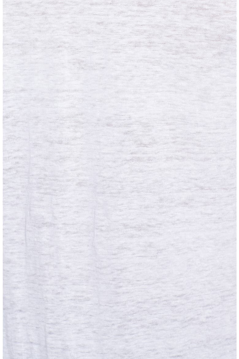 U-Neck Organic Linen Tank, Alternate, color, WHITE