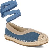 LONDON RAG Nalya Ankle Wrap Espadrille Flat