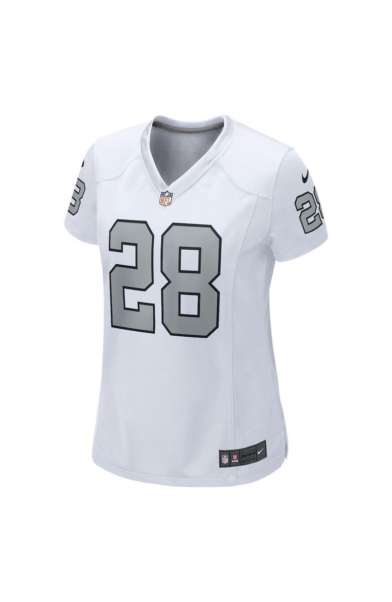 Nike Women's Nike Josh Jacobs White Las Vegas Raiders Alternate Game Player Jersey, Alternate, color, White
