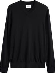 NN07 Serge 6584 Wool Blend V-Neck Sweater