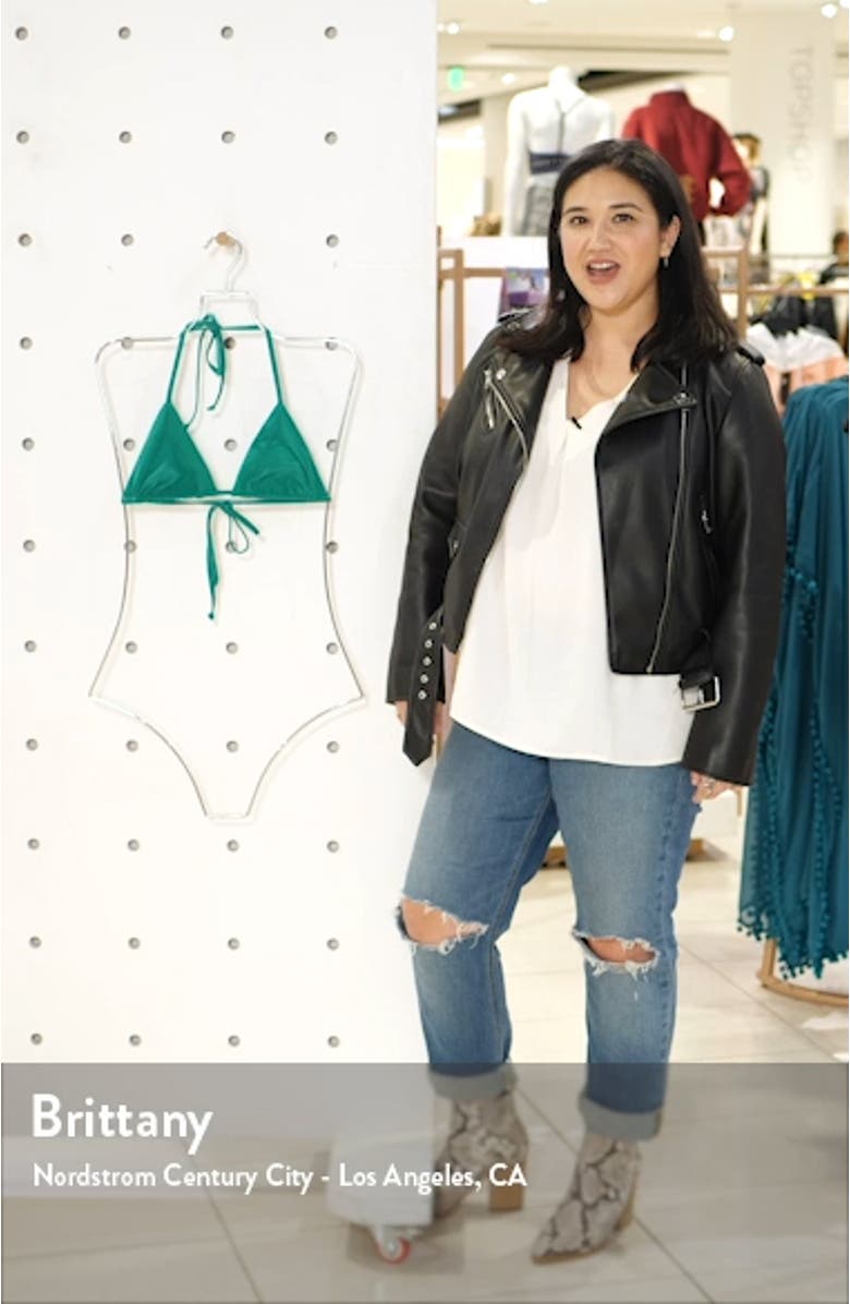 Sky Triangle Bikini Top, sales video thumbnail