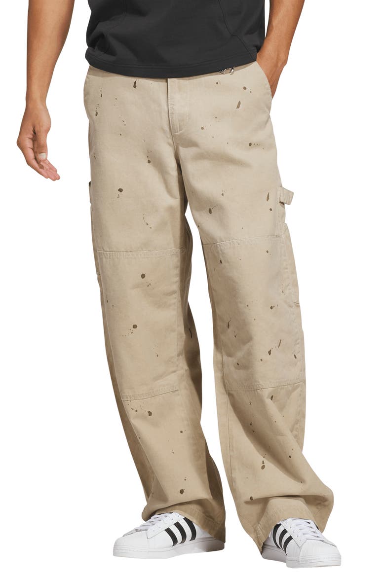 Barrel Wide Leg Pants, Main, color, WONDER BEIGE