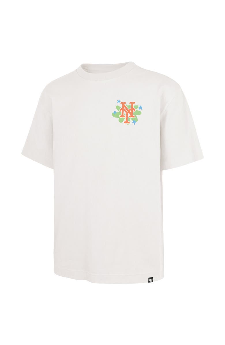 '47 Men's '47 Cream New York Mets Flora Foundation T-Shirt, Alternate, color, Cream