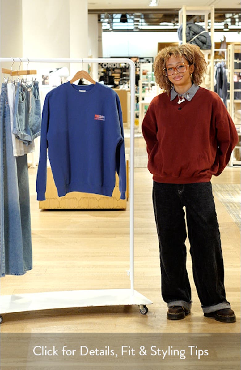 Surf Puff Logo Sweatshirt, sales video thumbnail