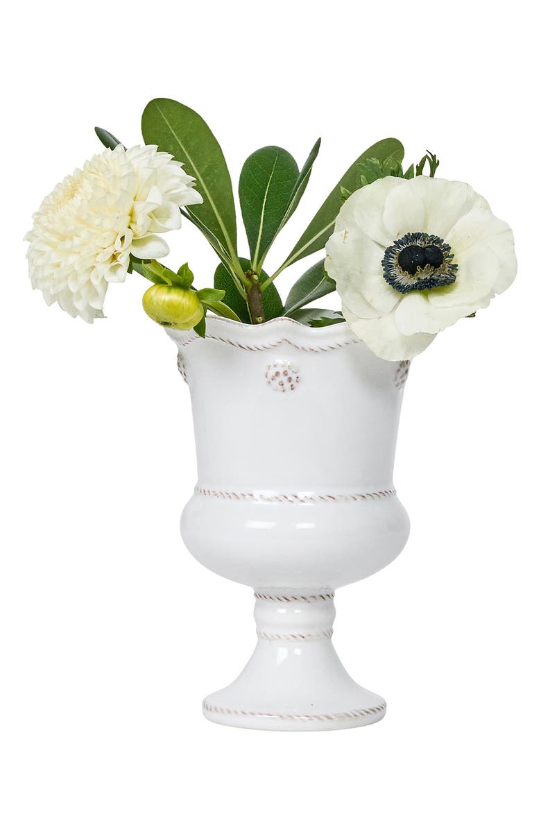 Juliska Berry & Thread Petite Parterre Vase, Alternate, color, Whitewash