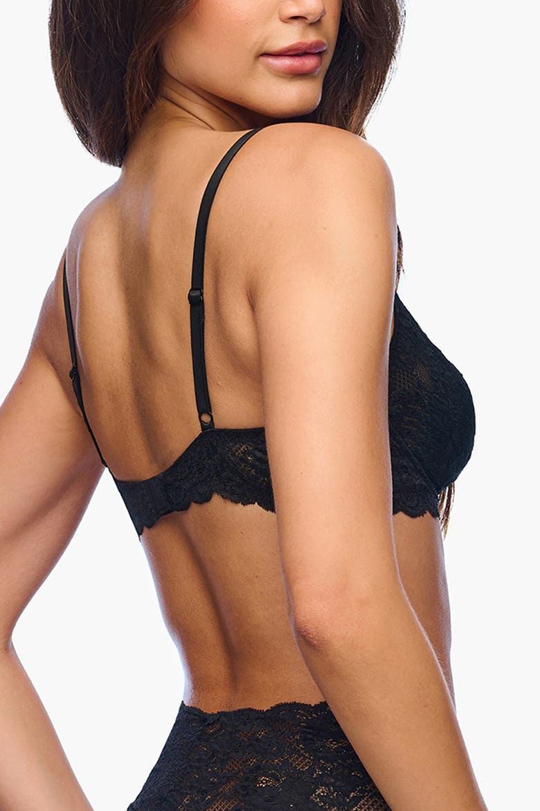 NSN Plunge Bra, Alternate, color, BLACK