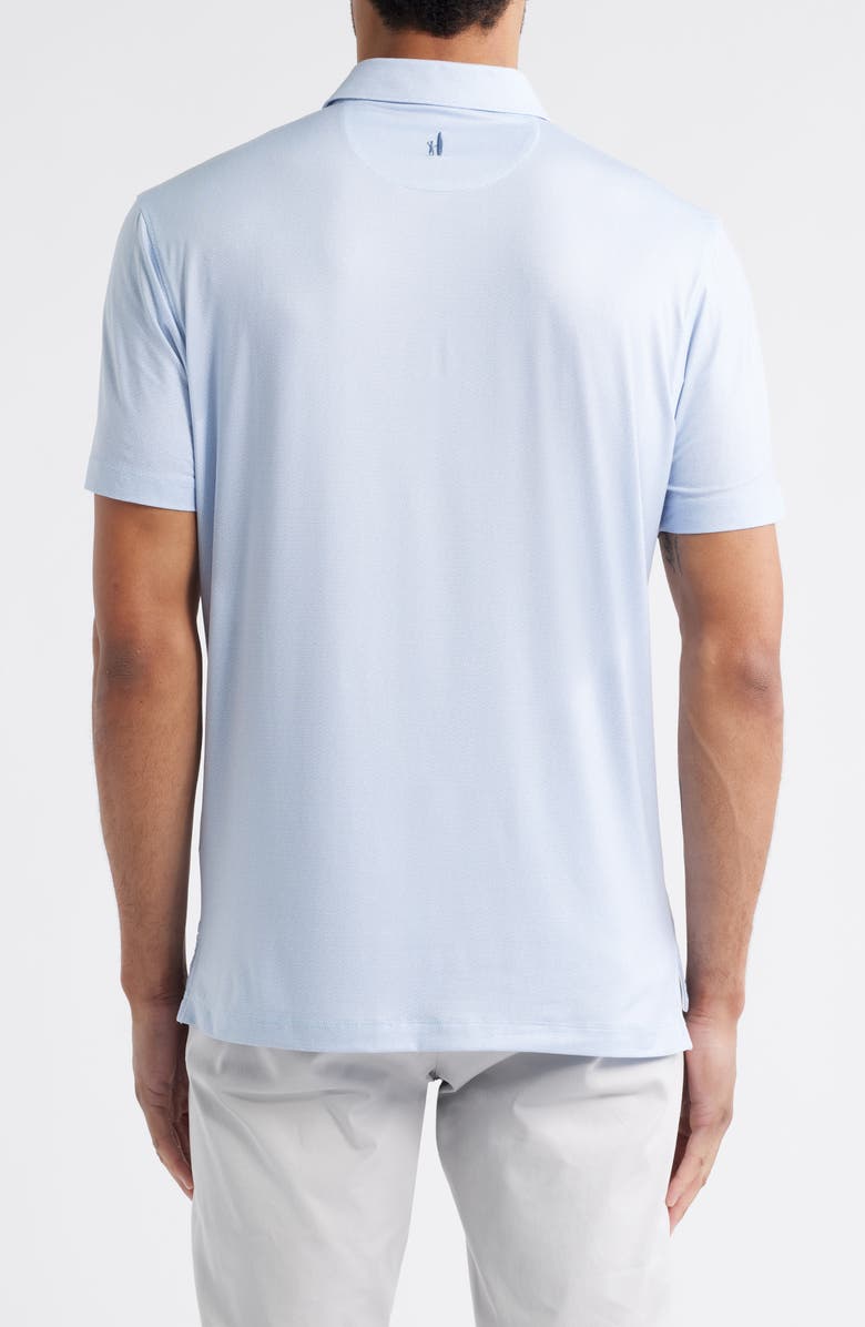 johnnie-O Marlin Microprint Featherweight Performance Polo, Alternate, color, Verbena