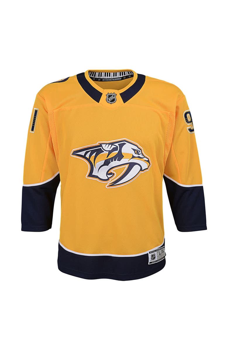 Outerstuff Youth Steven Stamkos Gold Nashville Predators Home Premier Player Jersey, Alternate, color, Gold