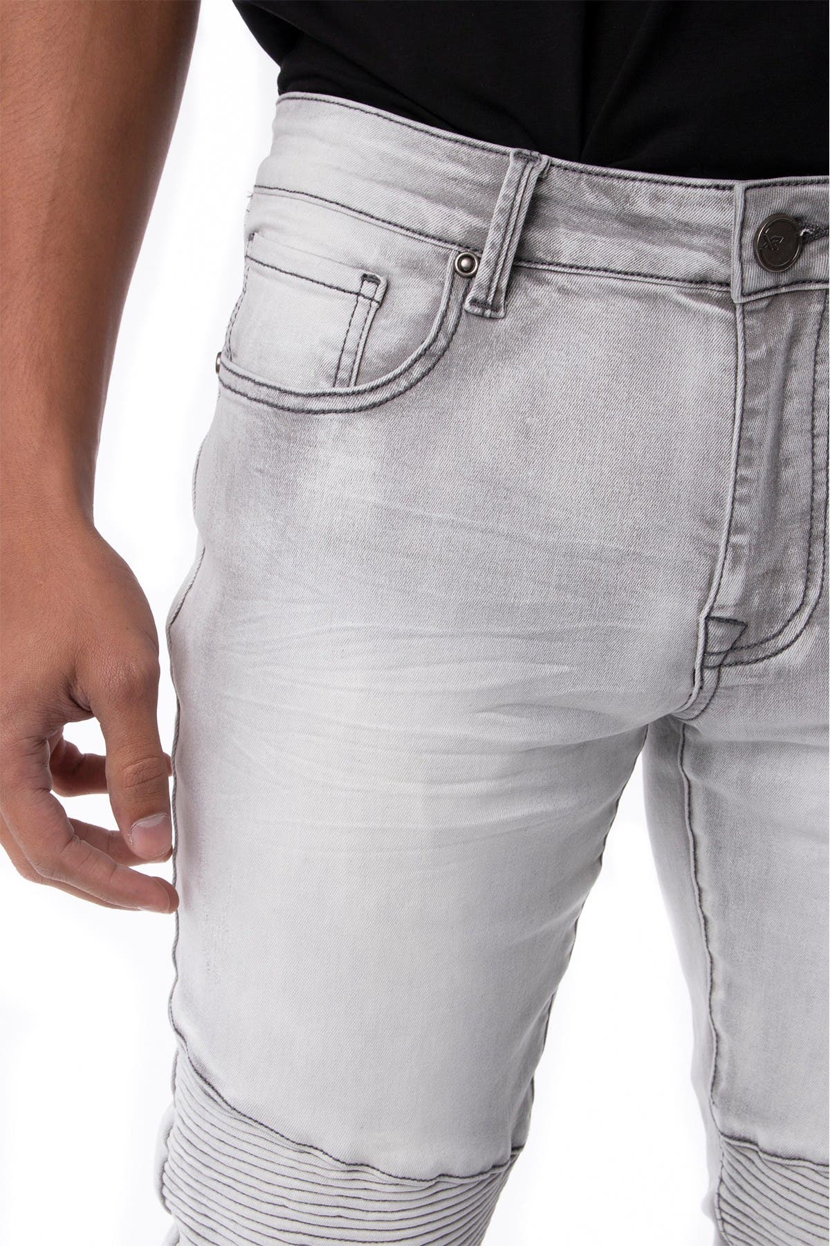 XRAY Standard-Fit Moto Detail Jeans (Men) | Nordstromrack
