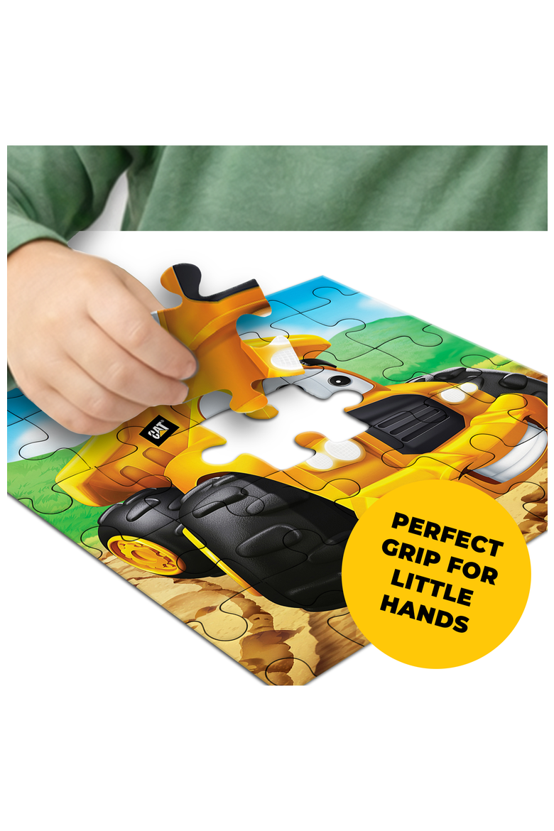 CAT Haulin Harry 25 Piece Puzzle, Alternate, color, Multicolor