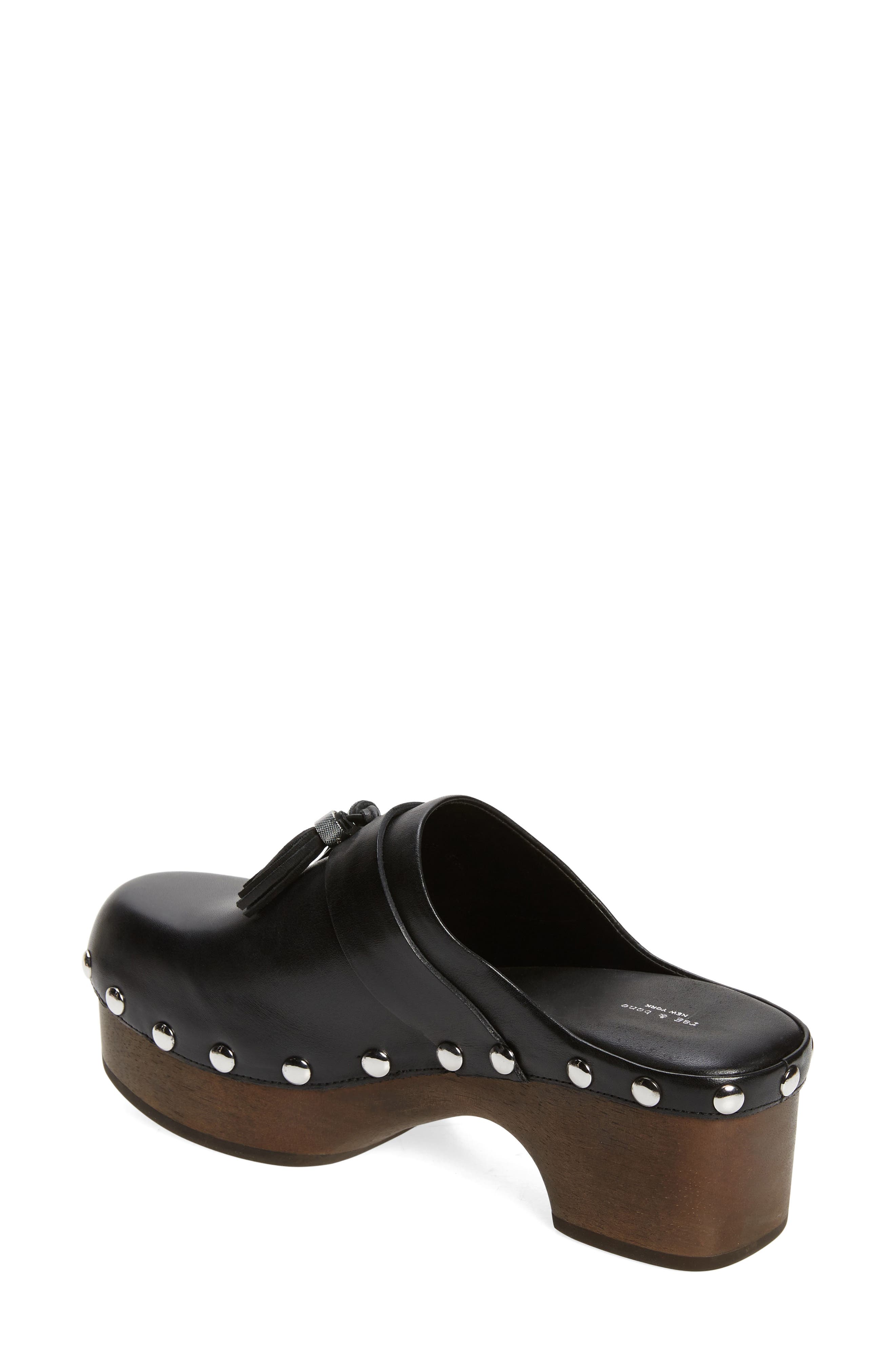 rag & bone Johannes Genuine Shearling Clog (Women) | Nordstrom