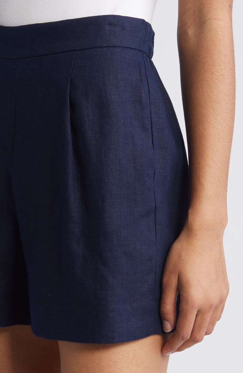 Boden Hampstead Linen Shorts, Alternate, color,