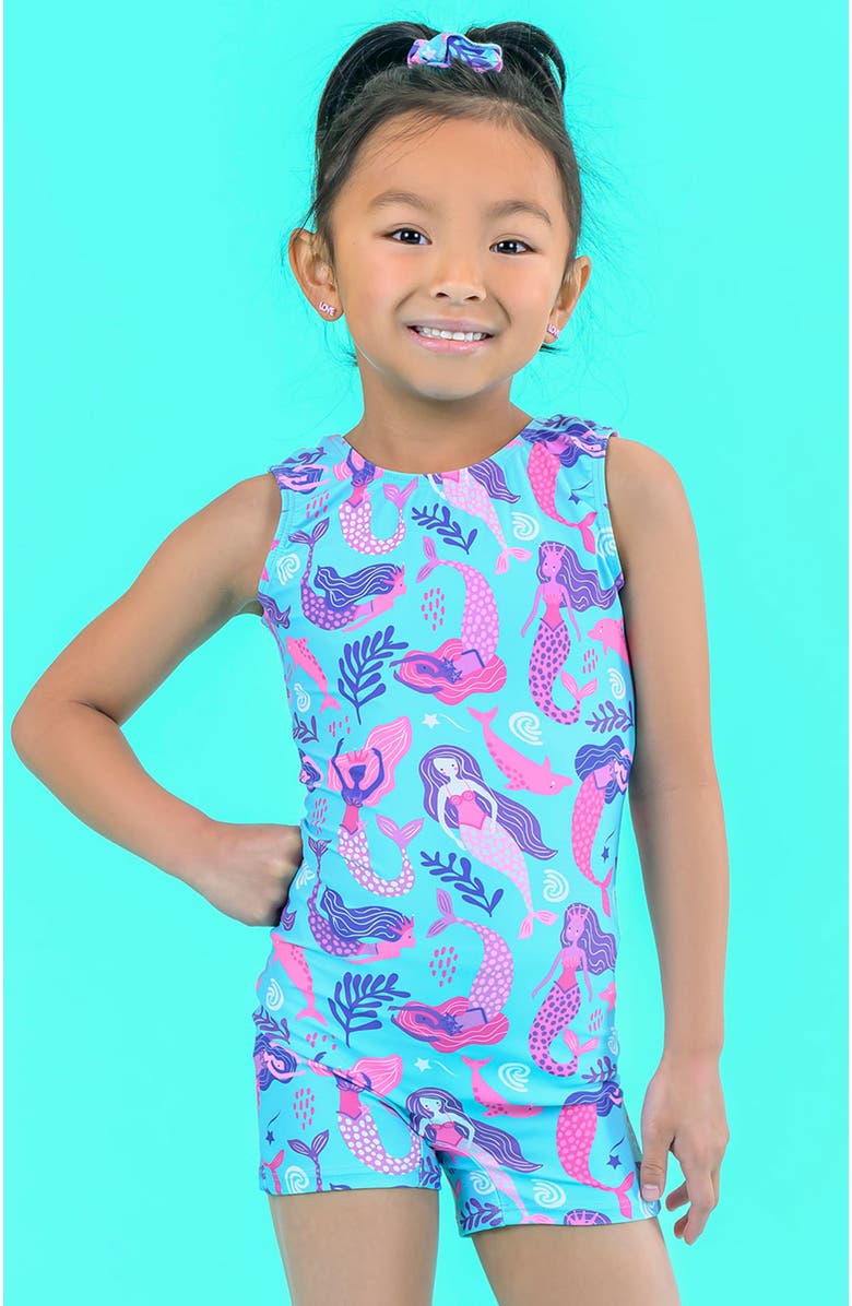 Destira Mer-mazing Unitard, Alternate, color, Mer-Mazing