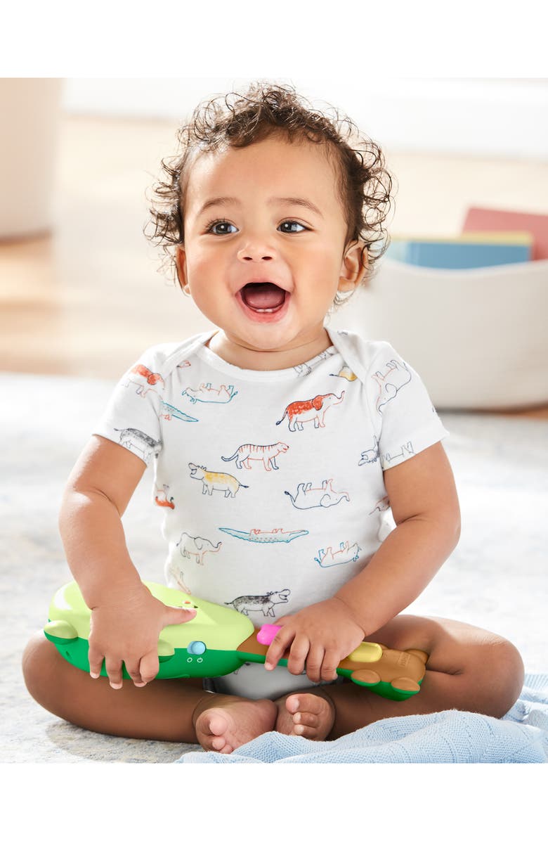 Skip Hop Farmstand Rock-A-Mole Guitar Toy, Alternate, color, Multi